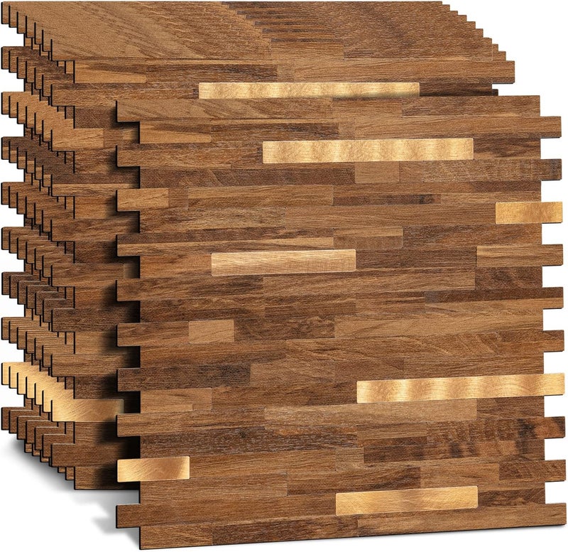 Midcard 10 Sheets Peel and Stick Backsplash PVC Wall Tile,for Kitchen Backsplash… - Image 1